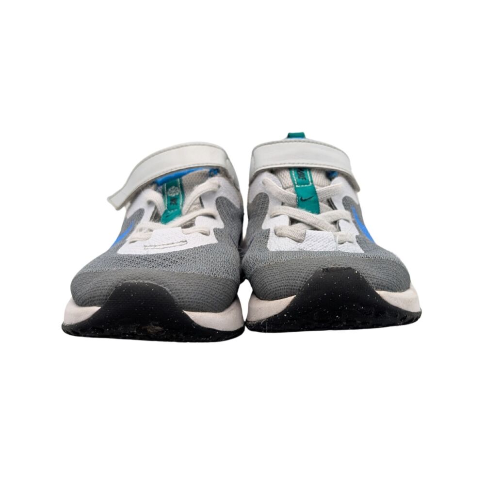 Nike Revolution 6 Gray White Sneakers Size Little Kid 13C
